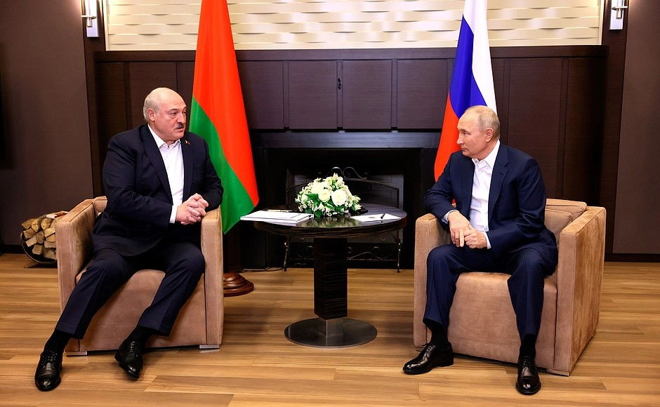 Встреча Путина и Лукашенко завершилась в Сочи - tvspb.ru