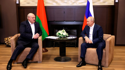 Встреча Путина и Лукашенко завершилась в Сочи