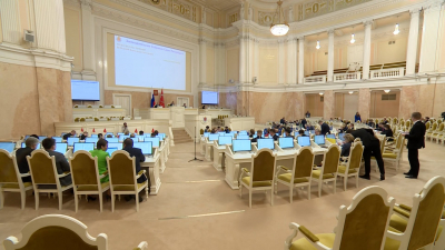 В Мариинском дворце депутаты Заксобрания обсудили социальные вопросы