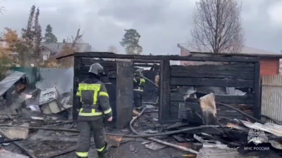 В Петербурге в пожаре погибли женщина и ребенок