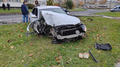 Полицейские поймали пьяного водителя, который устроил серию серьезных аварий в Петербурге