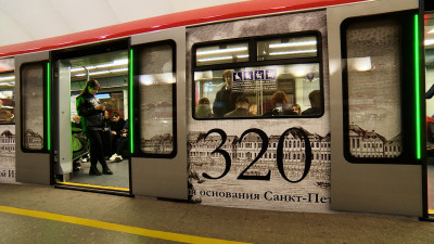 Новый «Балтиец» вышел на красную линию петербургского метро