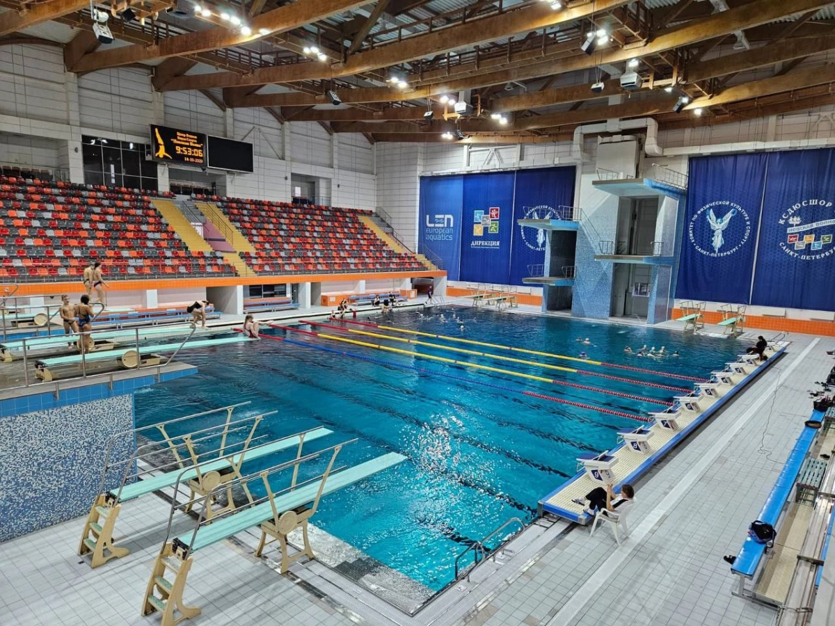 В центре водных видов спорта «Невская волна» открылся бассейн для прыжков - tvspb.ru