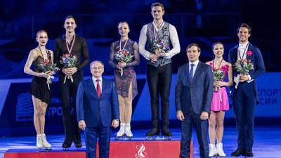 Петербургские фигуристы выиграли 3 золотые медали на Гран-При России
