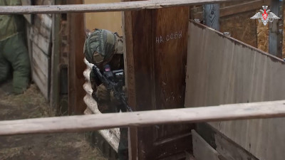 Подготовка и боевое слаживание казаков-добровольцев казачьей бригады «Днепр» в тыловом районе спецопераци