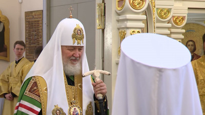 Патриарх Московский и всея Руси Кирилл освятил два петербургских храма