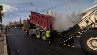 До конца октября в Петербурге отремонтируют почти 250 км дорог