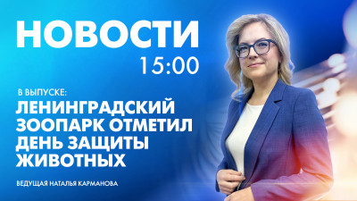 Новости Петербурга к 15:00