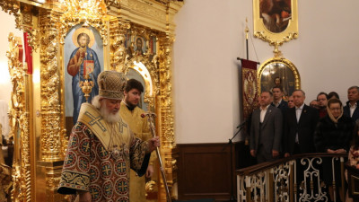 Александр Беглов поблагодарил Патриарха Кирилла за труды во имя Отечества
