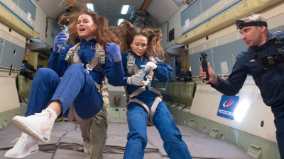 Белорусские космонавтки справились с тренировками в условиях невесомости для полёта на МКС