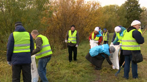 Осень — сезон благоустройства: как проходит уборка парка Пулковский
