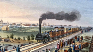 До прибытия поезда: история первой поездки «по рельсовой дороге» почти 200 лет назад