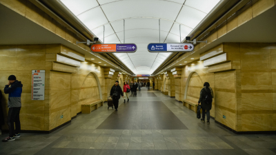 Между «Спасской» и «Горным институтом» остановили движение поездов