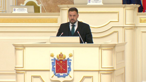 Вице-губернатор Алексей Корабельников выступил в петербургском парламенте по вопросу корректировки бюджета
