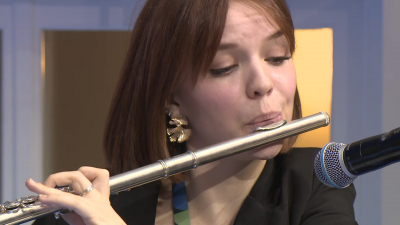 Написанную нейросетью мелодию сыграли на флейте на Культурном форуме в Петербурге