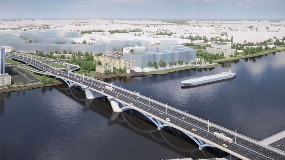 В Петербурге утвердили проект планировки территории для строительства Большого Смоленского моста - tvspb.ru