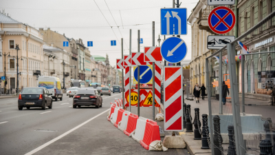 В четырех районах Петербурга ограничат движение с 19 сентября