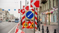 В каких районах Петербурга ограничат движение транспорта с 13 мая