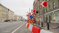 В трех районах Петербурга ограничат движение из-за ремонта