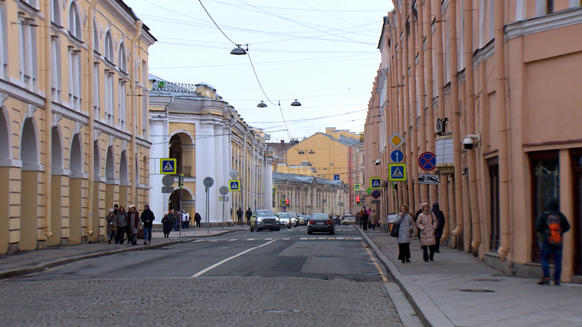 Думская улица в Петербурге станет пешеходной | Телеканал Санкт-Петербург