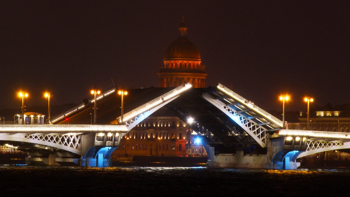Три моста разведут в Петербурге в ночь на 13 апреля - tvspb.ru