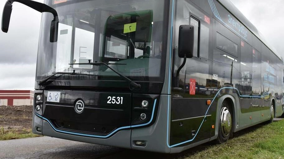 В Петербурге начали тестировать новую модель электробуса - tvspb.ru