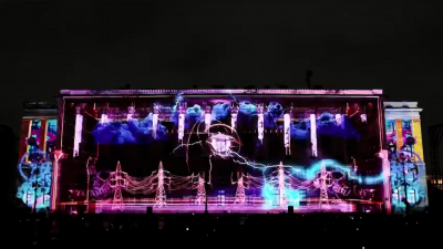 В следующие выходные на Дворцовой площади пройдет грандиозное 3D мэппинг-шоу «Страна света»