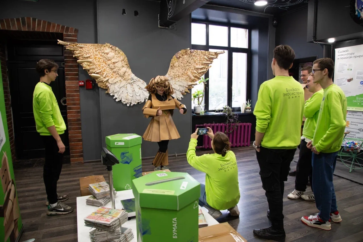 «БумБатл» установил новый рекорд по сбору макулатуры - tvspb.ru