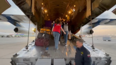 Из Египта вылетел борт МЧС с эвакуированными из сектора Газа россиянами