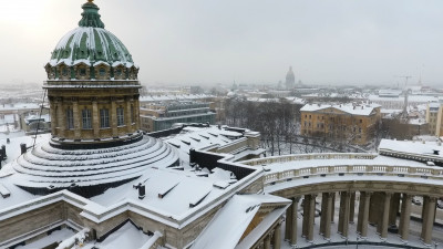 Умеренный снег: в МЧС рассказали о погоде в Петербурге на пятницу