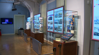 В Президентской библиотеке открылась выставка к юбилею Управления делами Президента