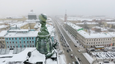 Циклон к концу недели принесет снег в Петербург 