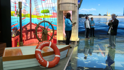 Петербург открыл морской сезон на выставке «Россия»