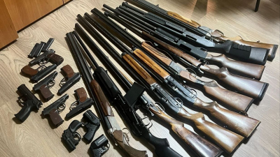 Более 20 ружей и пистолетов изъяла Росгвардия у жителей Фрунзенского района