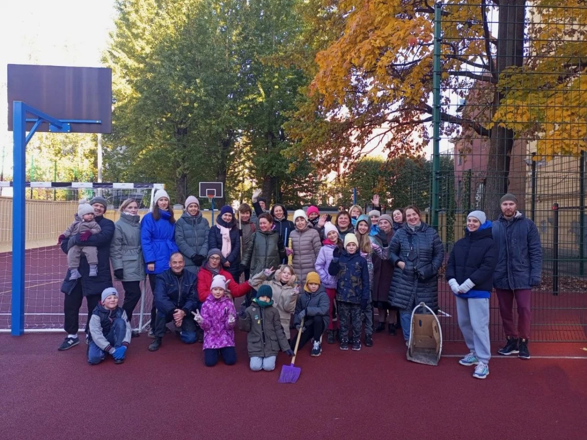 В гимназии № 171 модернизировали спортивную площадку - tvspb.ru