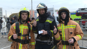 Вертикальный вызов: VII Международные соревнования среди пожарных и спасателей по скоростному подъёму  на 39-ый этаж