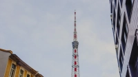 Петербургская телебашня включит праздничную подсветку в честь Дня радио