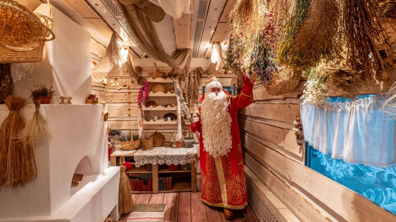 Поезд Деда Мороза сегодня побывал в Воронеже – в Петербург он приедет 6 января - tvspb.ru