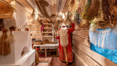 Поезд Деда Мороза сегодня побывал в Воронеже – в Петербург он приедет 6 января