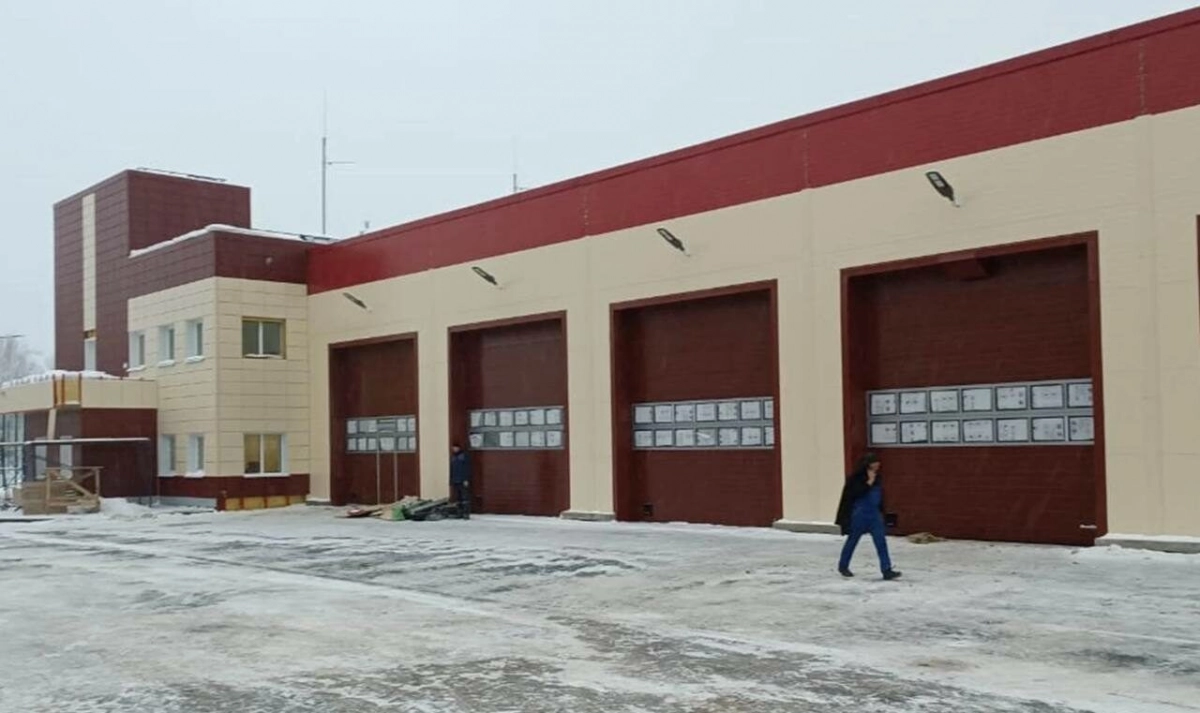 В Красном Селе почти достроили пожарное депо: осталась отделка - tvspb.ru
