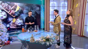 Витаминный и эффектный коктейль для новогодней ночи