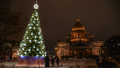 Более миллиона туристов посетили Петербург в новогодние праздники