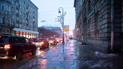 Мокрый снег, гололёд и уже «переобувшиеся»: петербургских водителей ждёт непростое 3 апреля