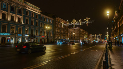 Троллейбусы в новогоднюю ночь не поедут по Невскому проспекту из-за праздничных мероприятий