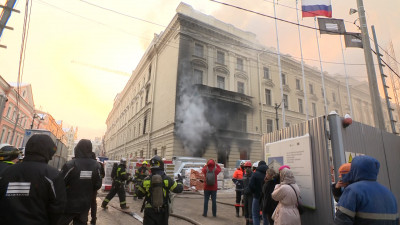 Пожар в петербургской Консерватории удалось локализовать