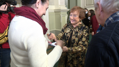 Балерина Габриэла Комлева отмечает 85-летие