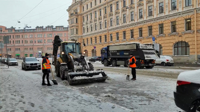 В Петербурге на этой неделе выпало до 24 см снега