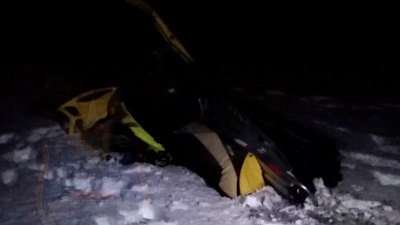 В Ленобласти двое мужчин разбились на снегоходах