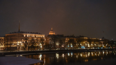В Петербурге объявили «желтый» уровень опасности из-за непогоды