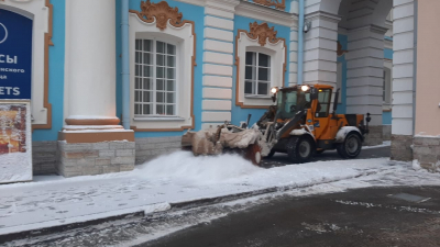 Высота снежного покрова в Петербурге составила 80 см